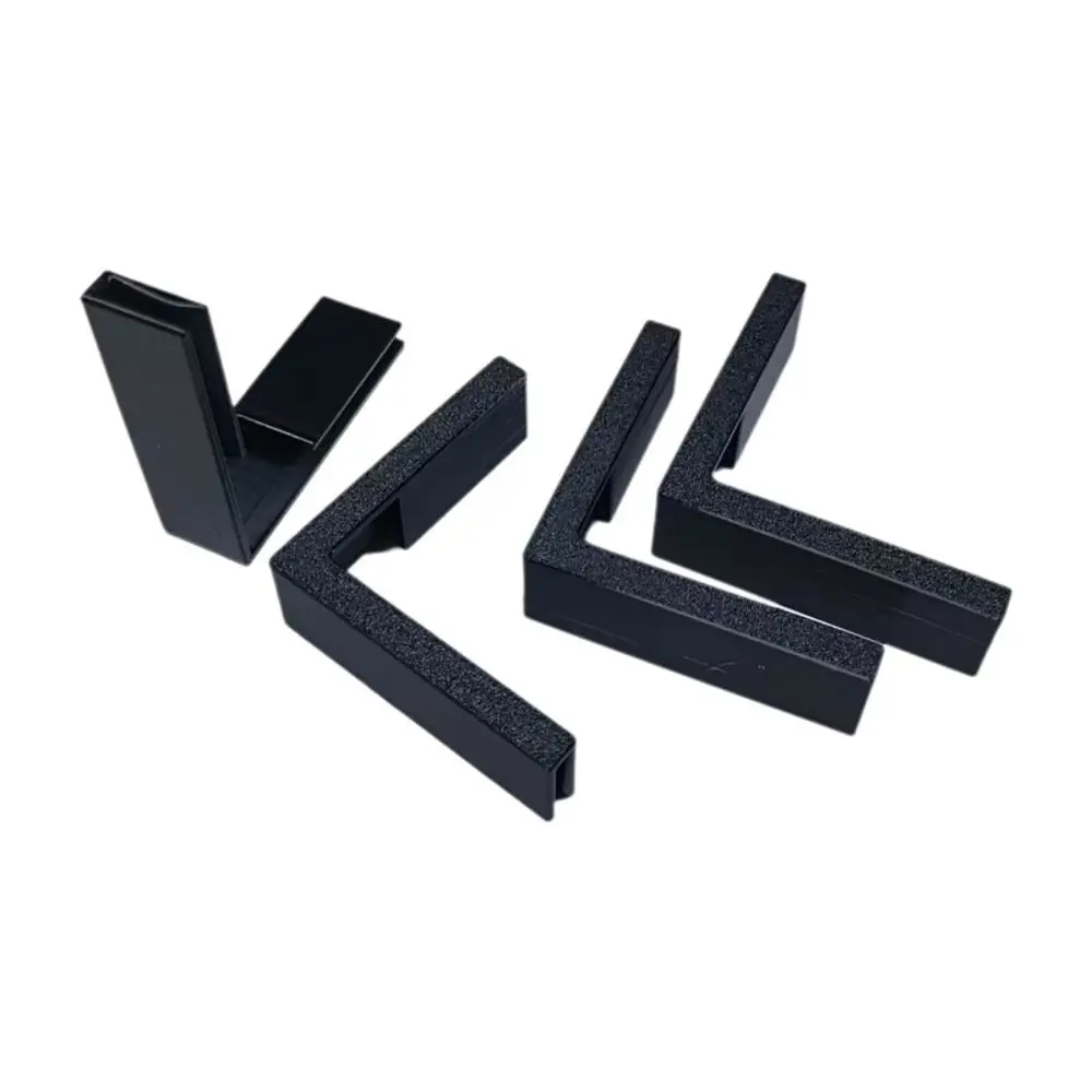 4Pcs Reusable Cardboard Corner Clips 3D Printed Rigid Plastic Box Edge Clamps L Shaped Clip On Corner Reinforcement Clips