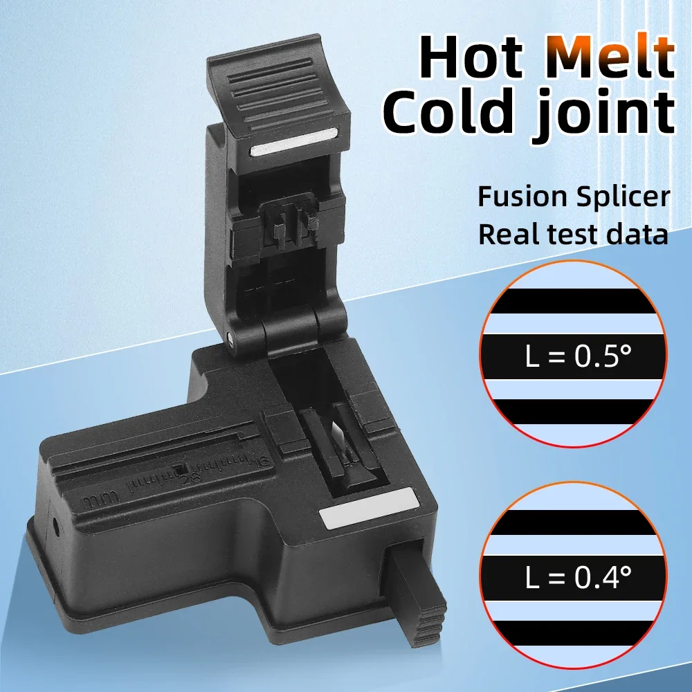 Natalink Miniature Optical Fiber Cutter  Automatic Tool Return for FTTH Cold Connection High Precision ABS Fiber Cleaver