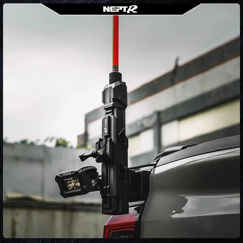 لفورد رينجر 2023 2024 2025 4x4 رياضية متعددة الوظائف سارية العلم جبل الخلفي MUYE NEPT اكسسوارات السيارات #6