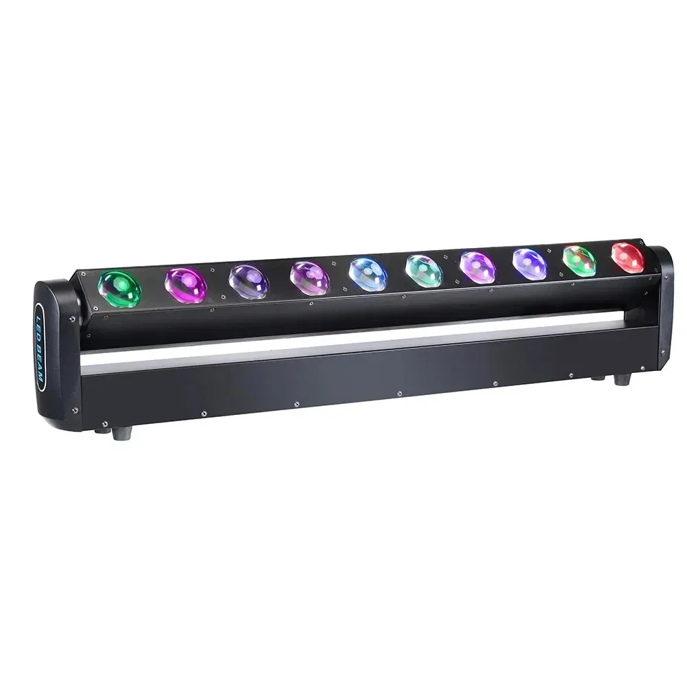 10-Eyes Pixel Matrix LED Beam Moving Head Light for DJ Stage Lighting System Professional Entertainment Light Show
