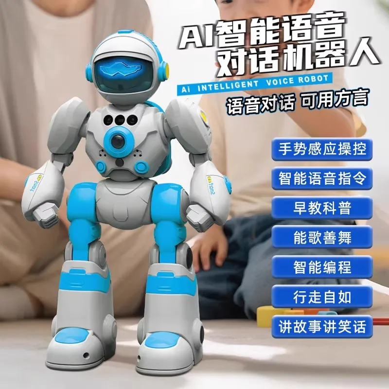 Télécommande vocale IA, robot intelligent capable de tenir des conversations, jouets électriques, compagnie, jouets tendance, ornements, cadeau