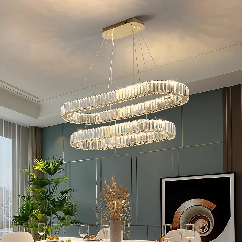 Modern home decoration crystal chandelier, living room Pendant lamp,Dining room Pendant lights, interior lighting