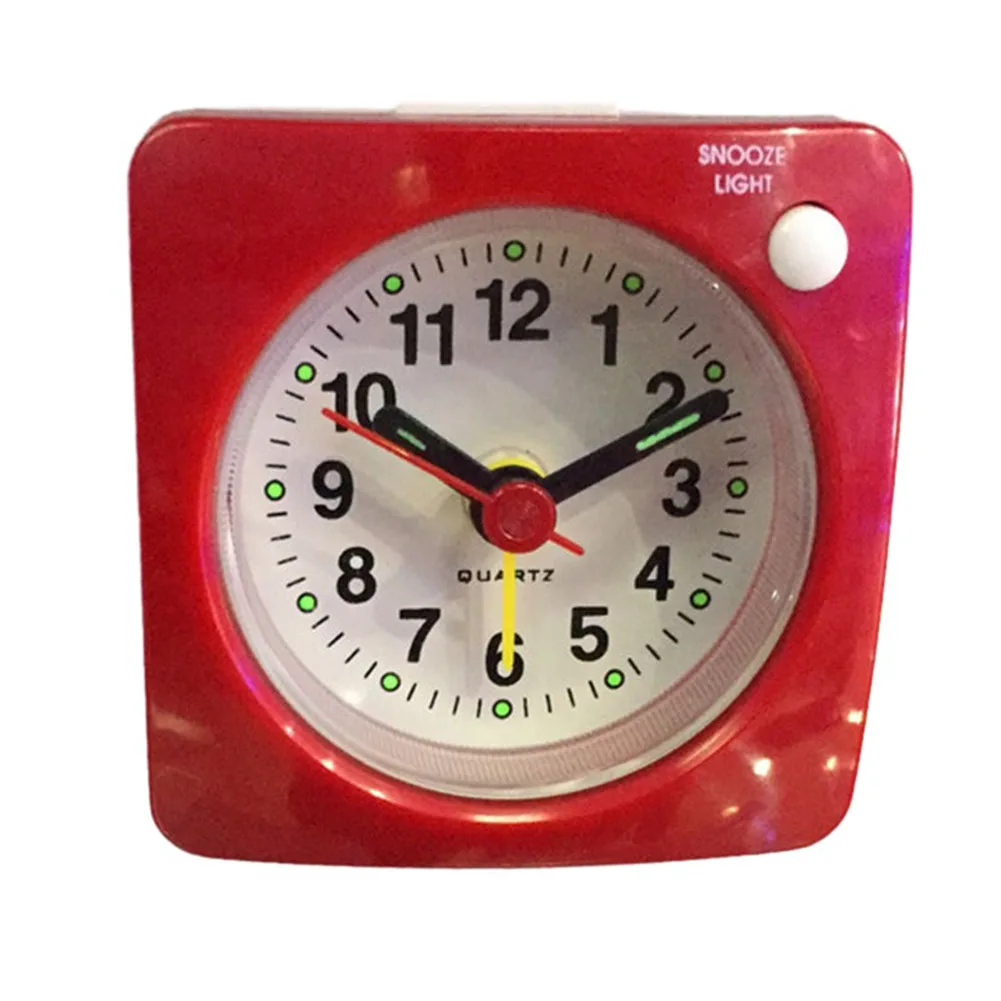 Suitable For Students And Children Plastic Mini LED Desk Alarm Clock Built In Light Keywords Alarm Clock Snooze Function