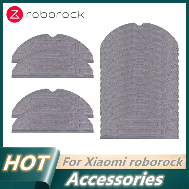 

Double Vibration Mop Pad for Roborock S8 S8+ S8 Pro Ultra S8 PLUS G20 Vacuum Cleaner Robot Mop Rags Parts Mop Cloths Accessories