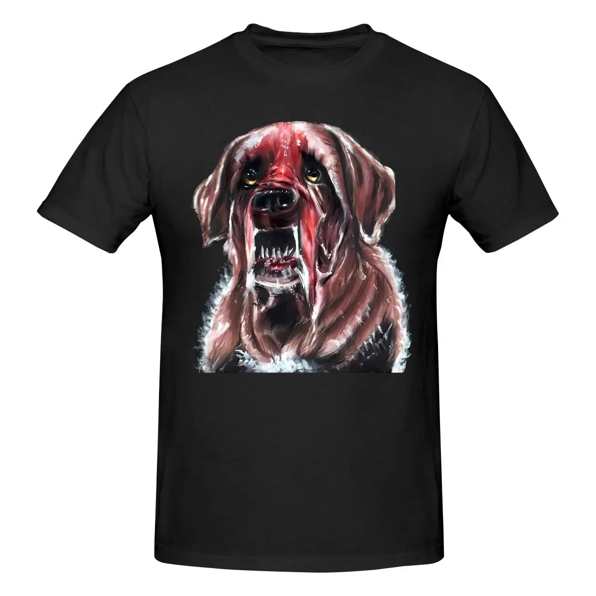 

Мужская футболка с принтом Funny Cujo 80s Horror, футболка унисекс, черная
