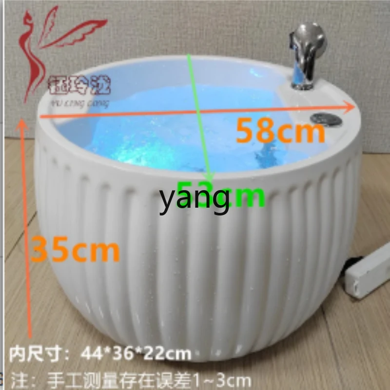 Lmm1 ceramic foot wash basin over calf foot bath large deepening bucket