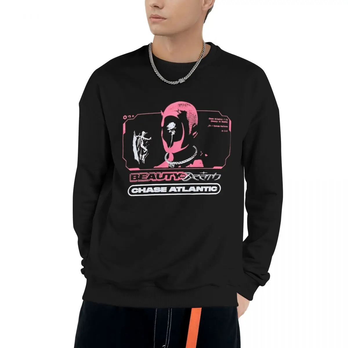 

Chase Atlantic - Beauty in Death Sweatshirts korean clothes autumn clothes tracksuit men Mens Sweatshirts Women's