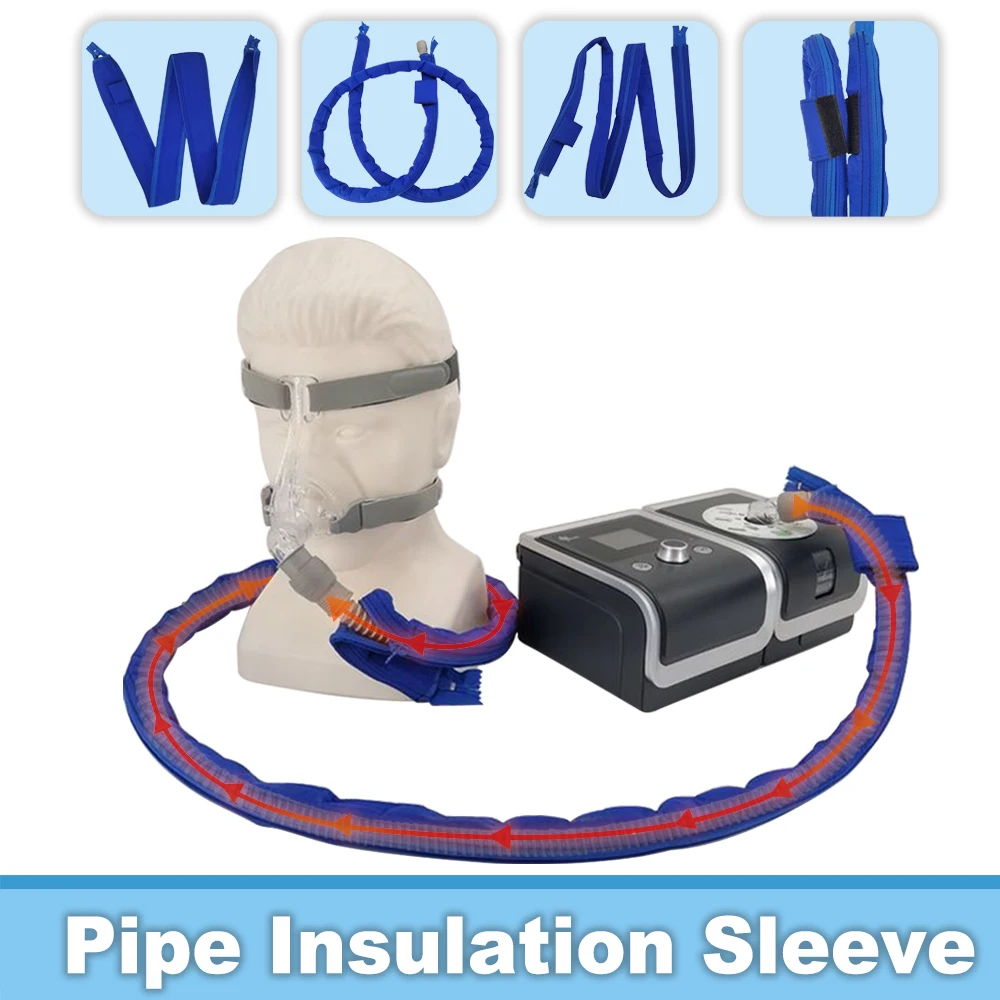 CPAP Tube Insulation Sleeve Pipeline Protection Sleeve Anti-condensation Water Heating Pipeline Sleeve Wear Resistant Material