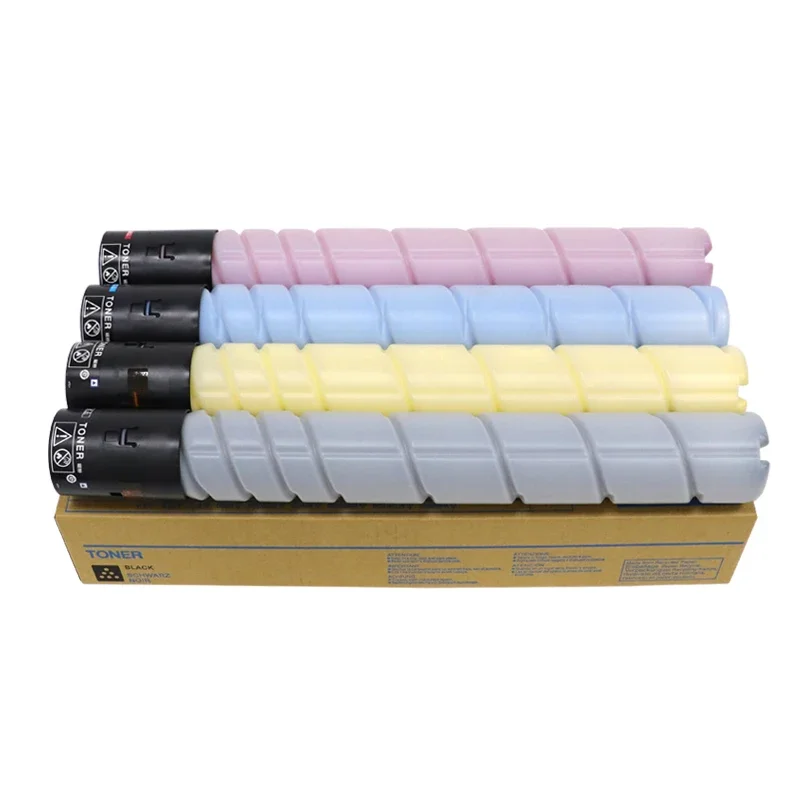 TN220 Compatible Color Toner Cartridge Bizhub C221 C221S C281 C7122 C7128 for Konica Minolta Powder TN-220 TN220 BK C M Y