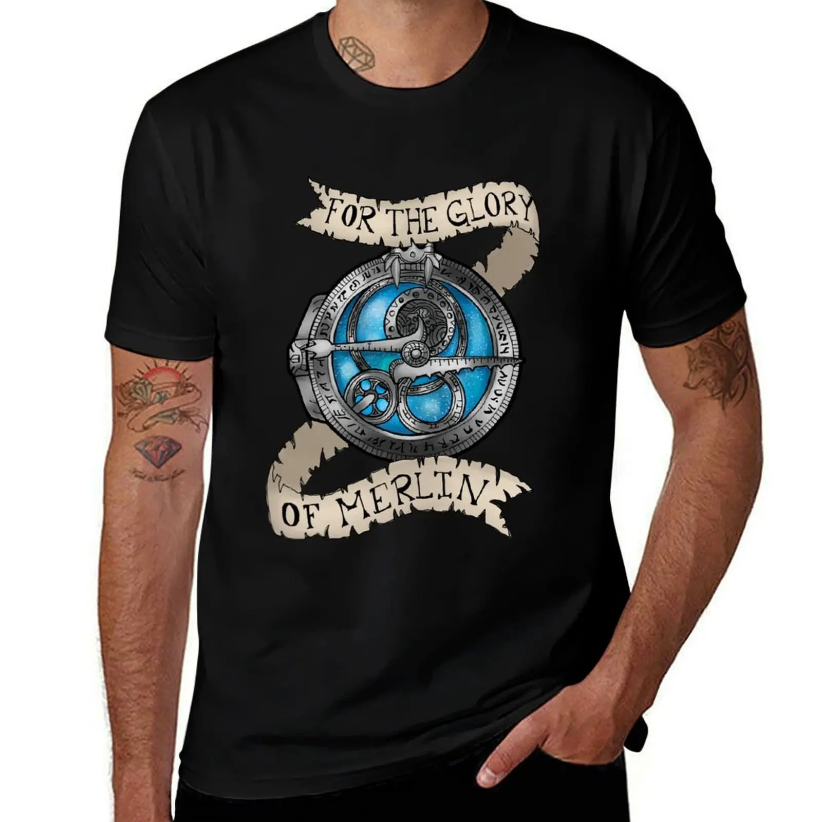 For the Glory of Merlin T-Shirt Plus Size Everyday Tee Shirt T-Shirt