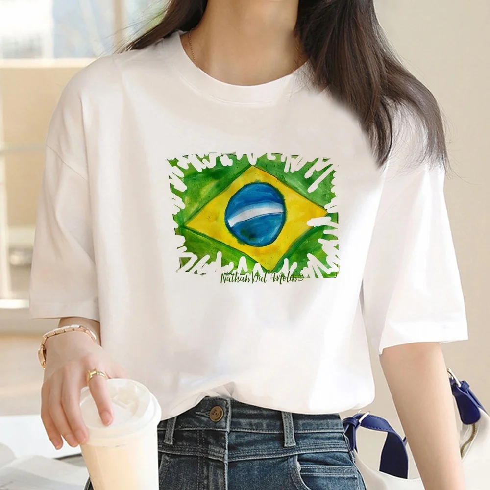 Brazil t-shirt shoujo cute cheap funny t shirt gothic vintage jojifuku japanese