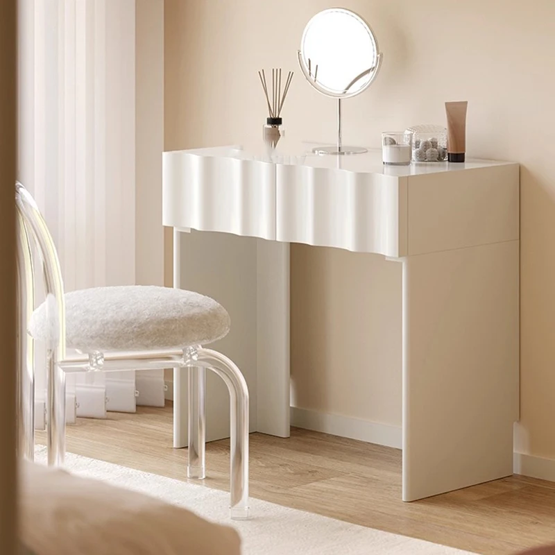 

Dining Organizer Vanity Table Bedroom White Cabinet Modern Dressing Table Comfortable Cosmetics Vestidores Postmodern Furniture