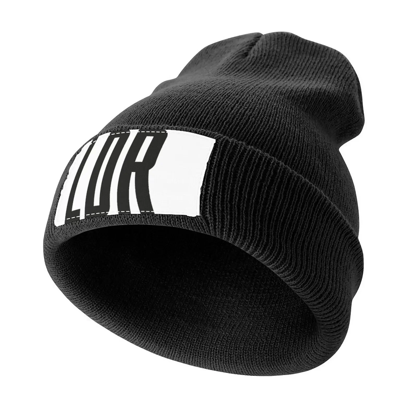 LDR (Lana Del Rey) Signature (Black on White) Knitted Cap Vintage Hat Luxury Brand Rugby Caps Male Women's