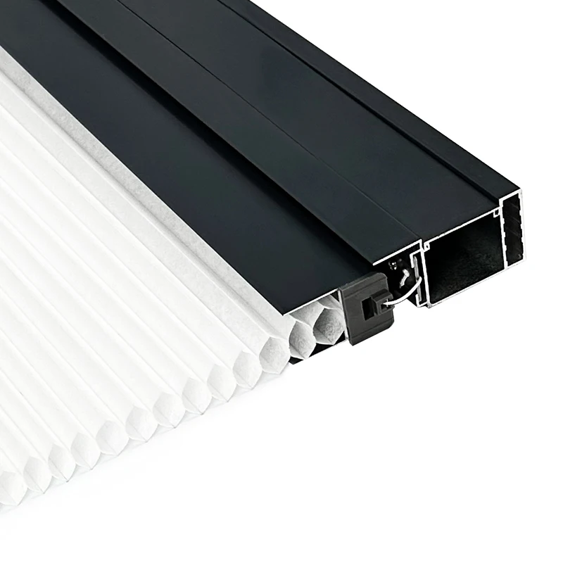 Blackout Honeycomb Skylight Motorized Roller Blinds Sunroom Shades Patio Cover Roller Blinds