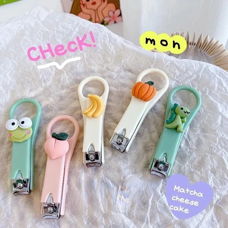 Kawalli Frog obcinacz do paznokci Cutter obcinacz do paznokci kolorowe Kid paznokci nożyczki Clippers Pedicure Toe paznokci podnośniki Manicure przyrząd kosmetyczny