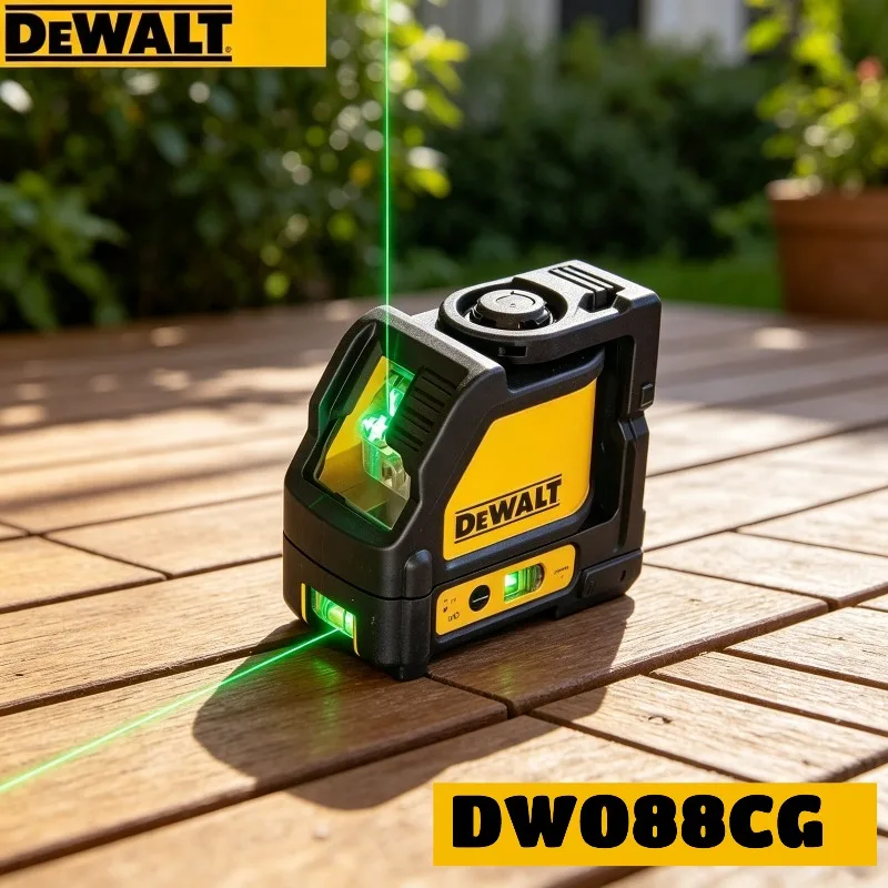dewalt-laser-level-power-tool-dw088cg-indoor-and-outdoor-high-precision-2-lines-self-ieveling-green-beam-laser-level