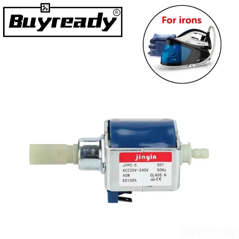 

Электромагнитный водяной насос Jiayin JYPC-5 AC 220-240 в 9 бар 45 Вт, Высококачественная кофемашина для очистки горячего железа, самовсасывающий насос