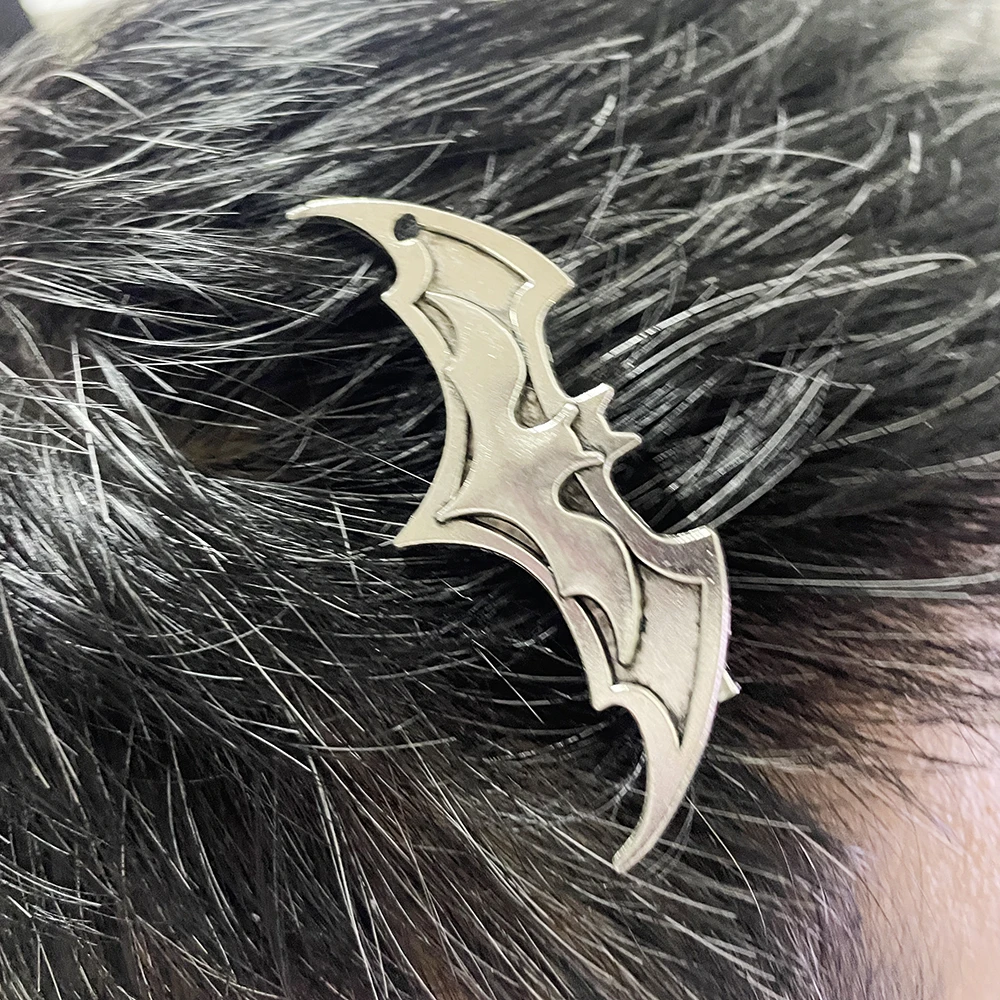 Pinza Para El Pelo De Murciélago Estilo Gótico Oscuro Para Mujer, Horquilla De Aleación Para Fiesta De Halloween — -50%, $0.46 Coupon, from $0.46 – 50% descuento – €0.46