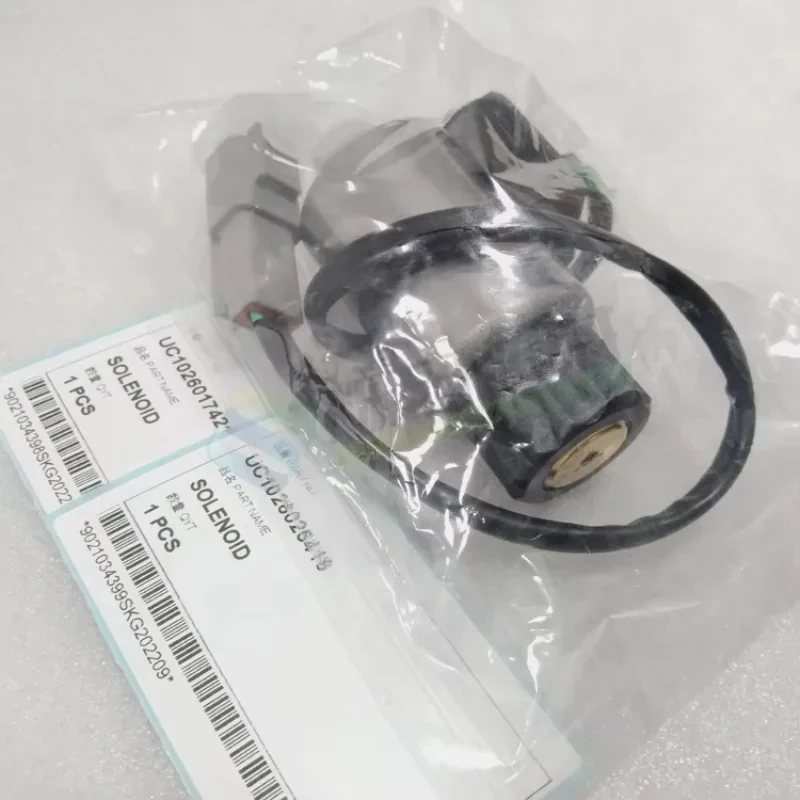 SKGM UC1026026416 WA150 WA200 Machinery Parts 24V Solenoid Valve UC1026026416
