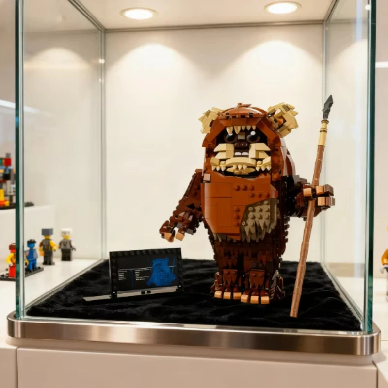 2025 new 1010-piece 3D Wicket Ewok building block assembly sentinel brick   children's birthday Christmas gift set