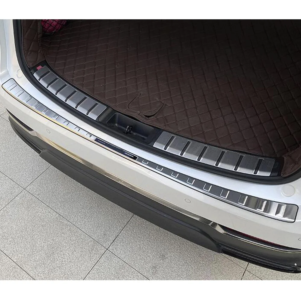 Stainless Steel External Rear Bumper Trim For Lexus NX 250 260 350h 350 F 2022 2023 2024 Trunk Guard Covers Car Accessories 1Pcs