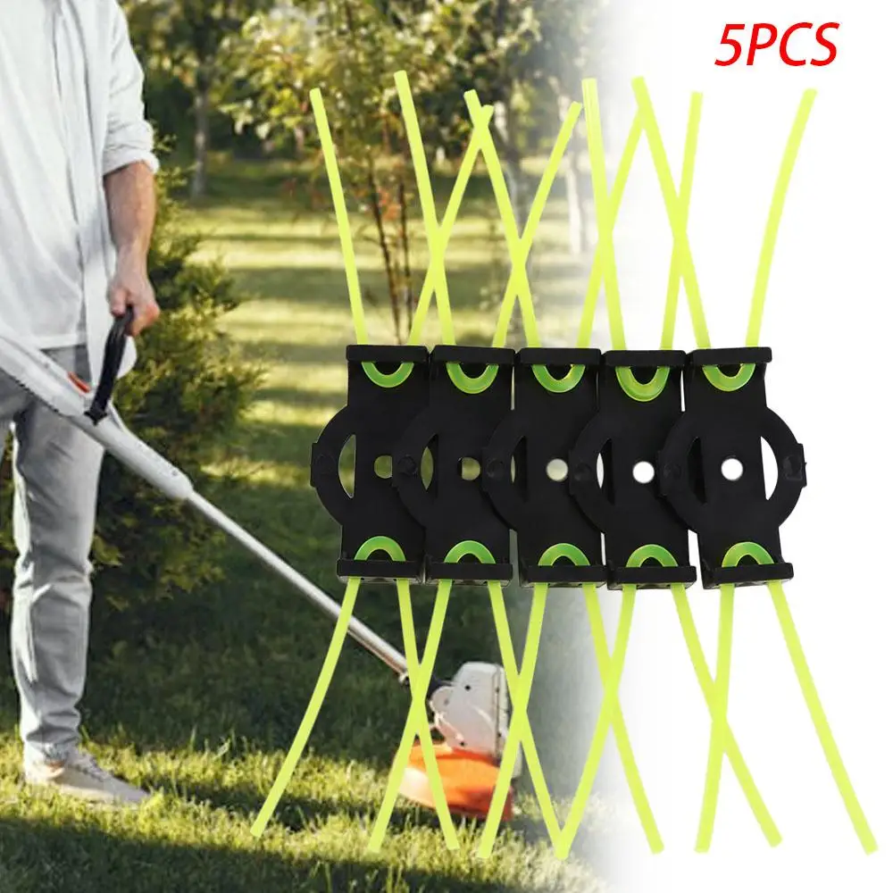 5 pcs Portable Simple Grass Rope Wear-resistant Replacement Mower Accessories Removable Weeding Garden Accessories Garden