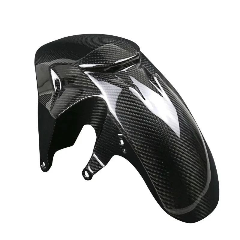 For DV750 motorcycle body modification with prepreg carbon fiber front mudguard and soil removal plate shell