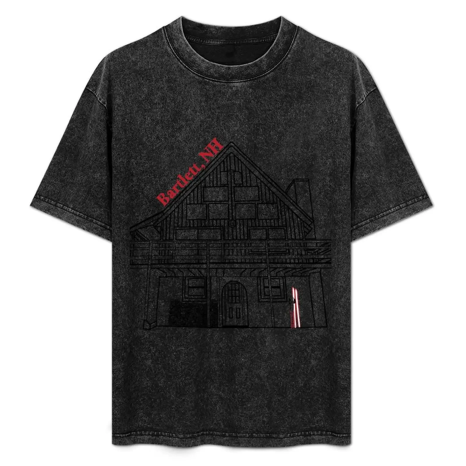 

Bartlett NH Ski House T-Shirt Classic Crew Neck Cotton T-Shirt