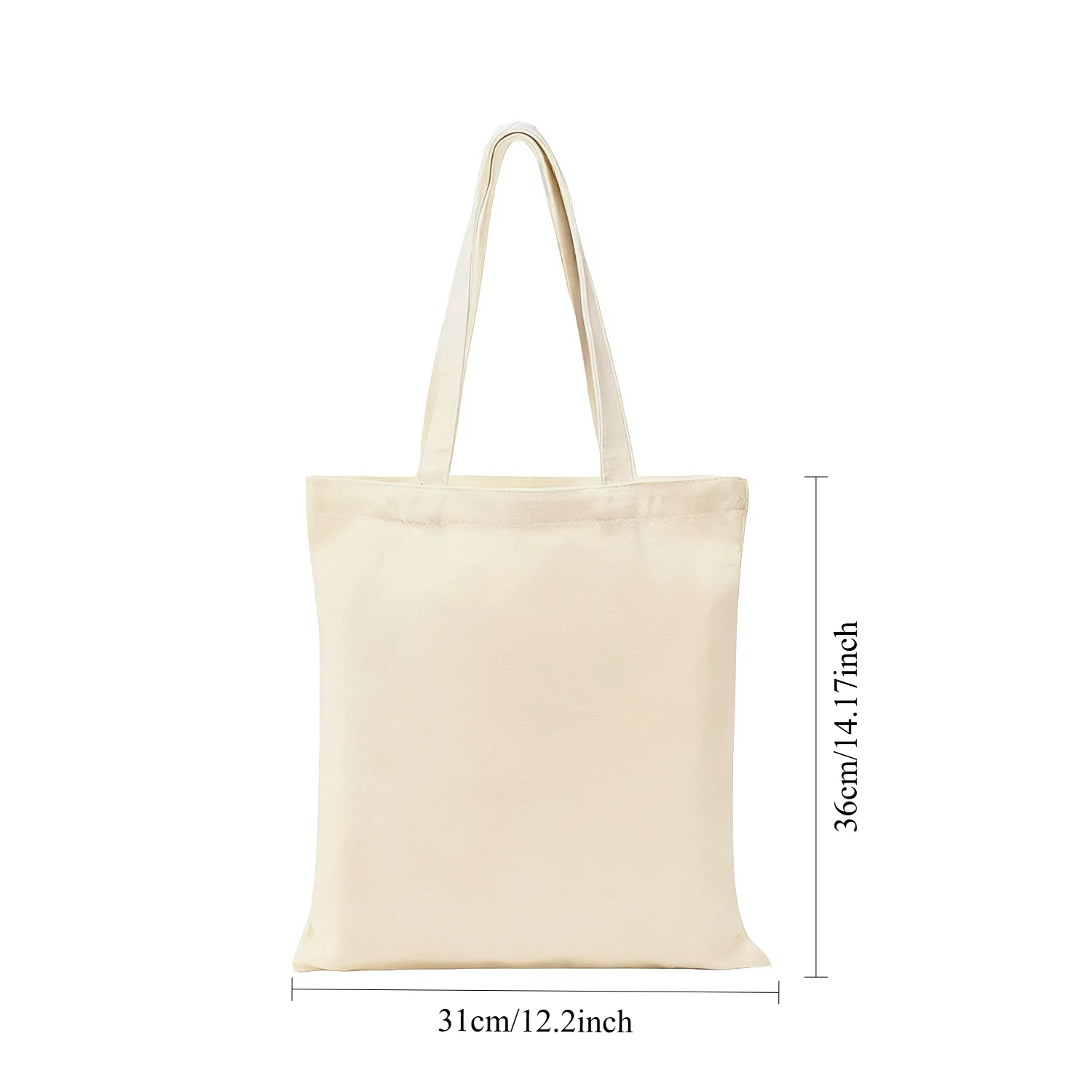 5/10 Pack Sublimation Canvas Bags – Ideal for DIY, Sublimation Printing, Shopping, Branding, Promotional Use, and Gift Projects