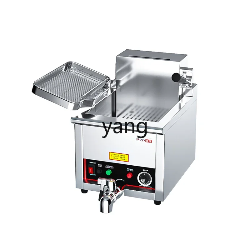 

CX Commercial Fryer Chicken Chop Machine Desktop Double Cylinder Constant Temperature Large Capacity Fryer