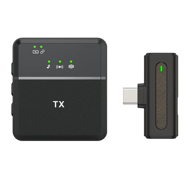 ميكروفون لاسلكي متعدد الاتجاهات ومكثف للكاميرا والهواتف الذكية للمقابلة