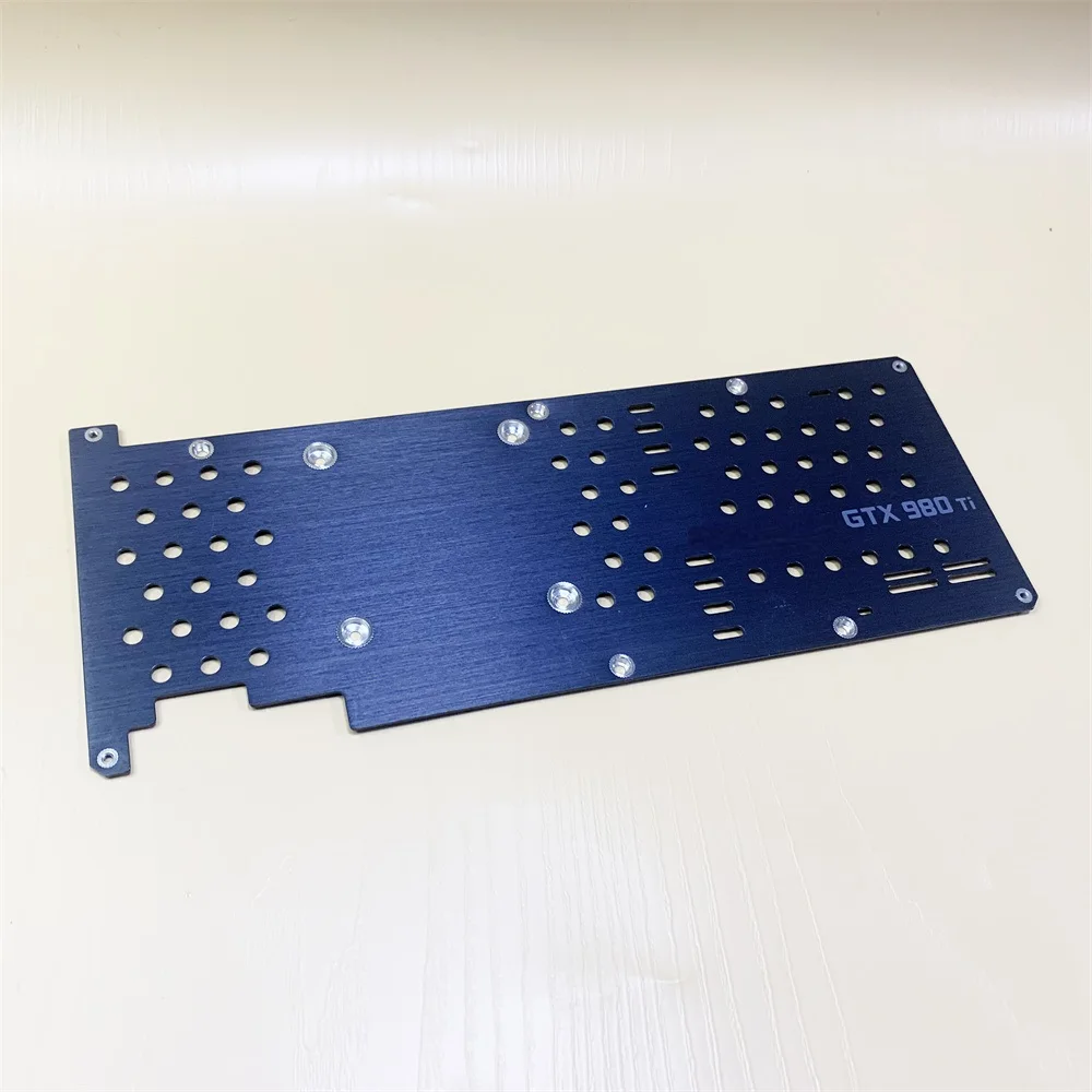 Original for Metal Graphics Card Protection Backplane for GTX1080/1080TI/980TI Public Version Insulation Plane