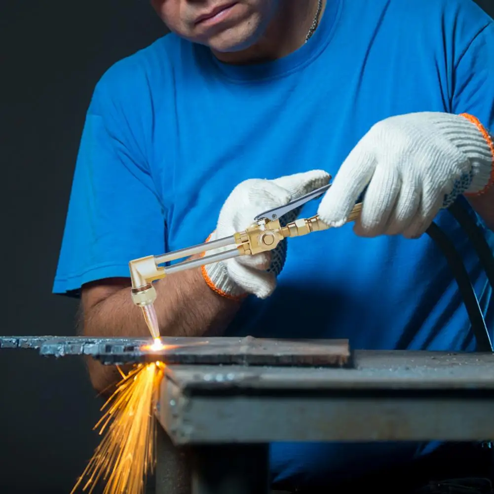 Medium Duty Oxy Acetylene Gas Welding Cutting Torch Kit Portable Tote Bag Outfit Without Tanks