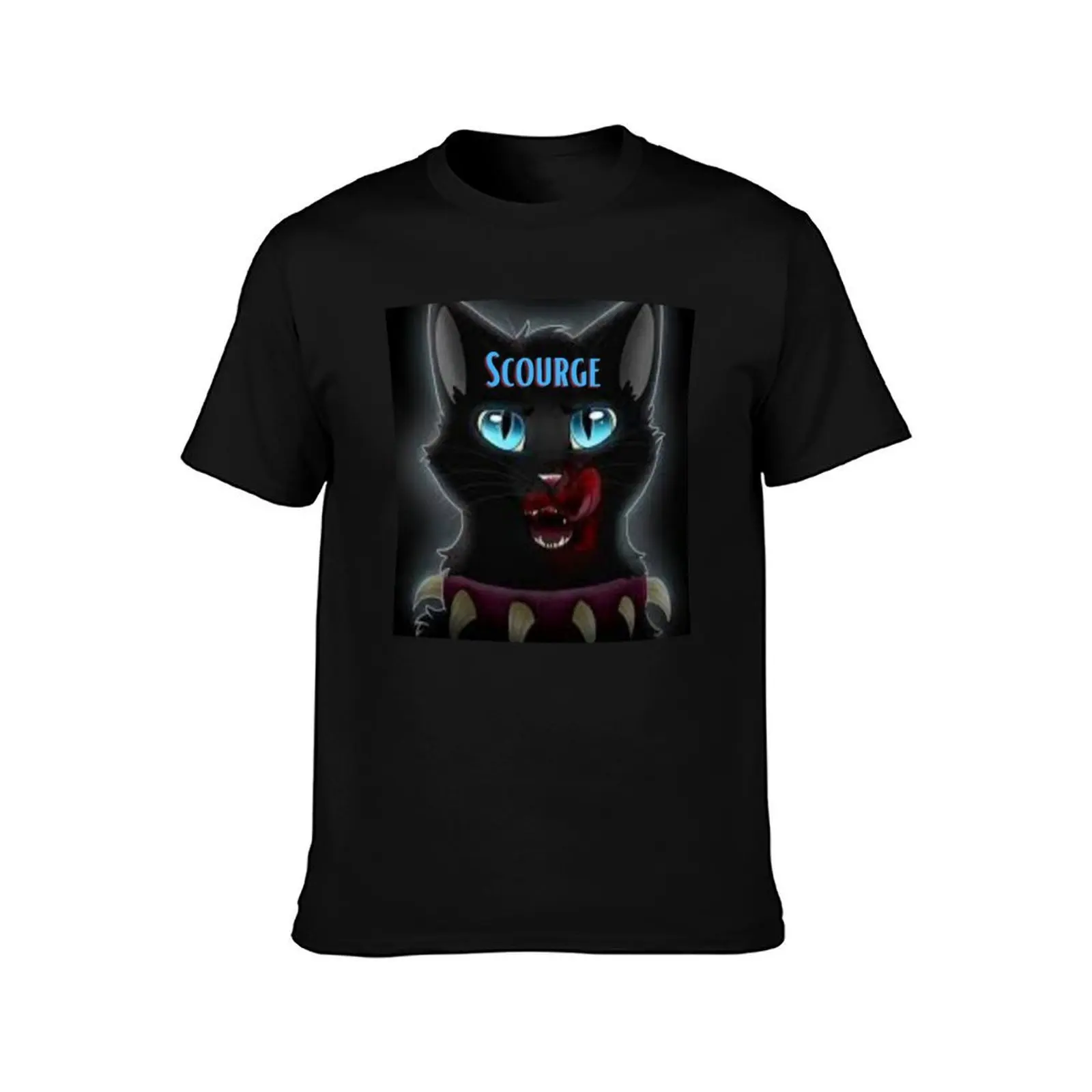 Scourge The Cute Cat T-Shirt Large Size Breathable Tee T-Shirt