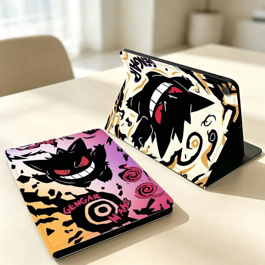 Case for Samsung Galaxy Tab S9+ S10 Lite S7 S8+ A7 Lite S10 Plus A9Plus S11 S10FE A8 A11 S9 FE With Pencil Holder Gengar