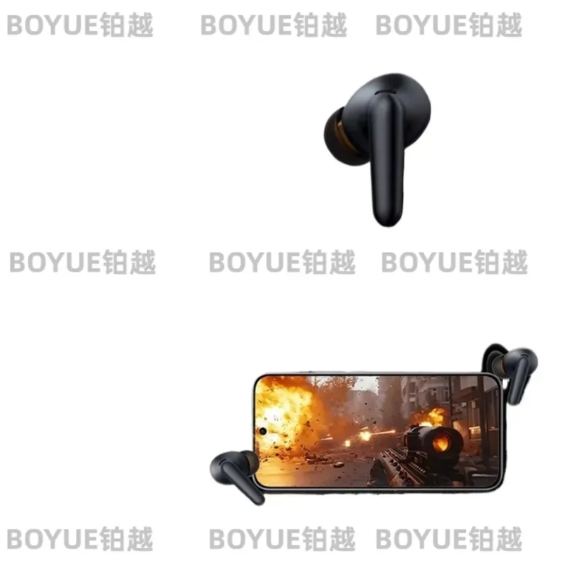 TWS Wireless Earbuds Active Noise Cancelling Low Latency Gaming Headphones In Ear Stereo Bass Bluetooth Headset for Vivo iQOO