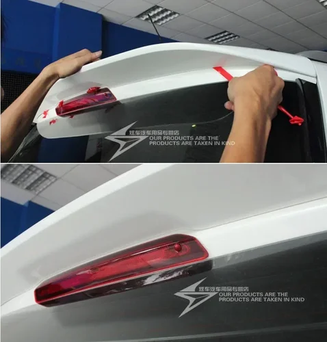 Imagen 2 del producto Kit de carrocería de alerón/ala ABS pintado de fábrica de alta calidad para Ford Escape Kuga 2013-2019