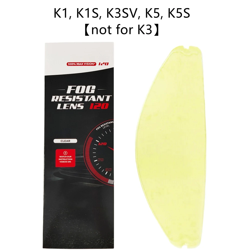 

Anti Fog Film for AGV K1 K1S K3SV K5 K5S Pinlock Motorcycle Helmet Película Antivaho para Visores High Quality Pinlock