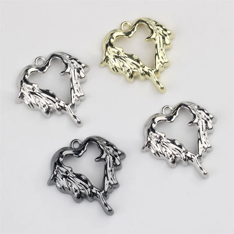 

Free shipping 50pcs/lot 22mm cartoon hearts shape alloy floating locket charms diy jewelry garment accessory