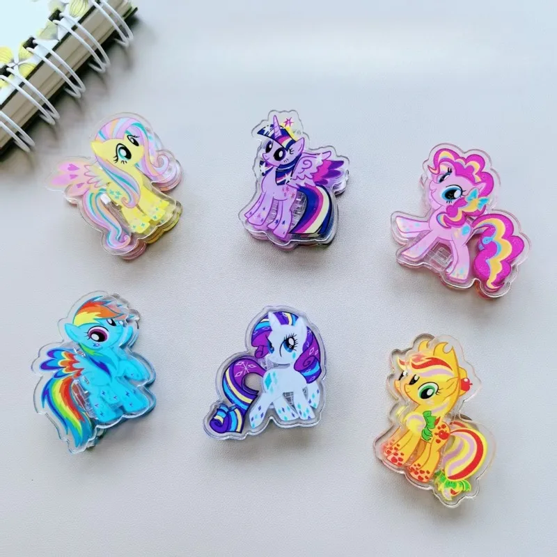 

My Little Ponys Twilight Sparkle Kawaii мультяшный узор PP клип аниме товары небольшой подарок