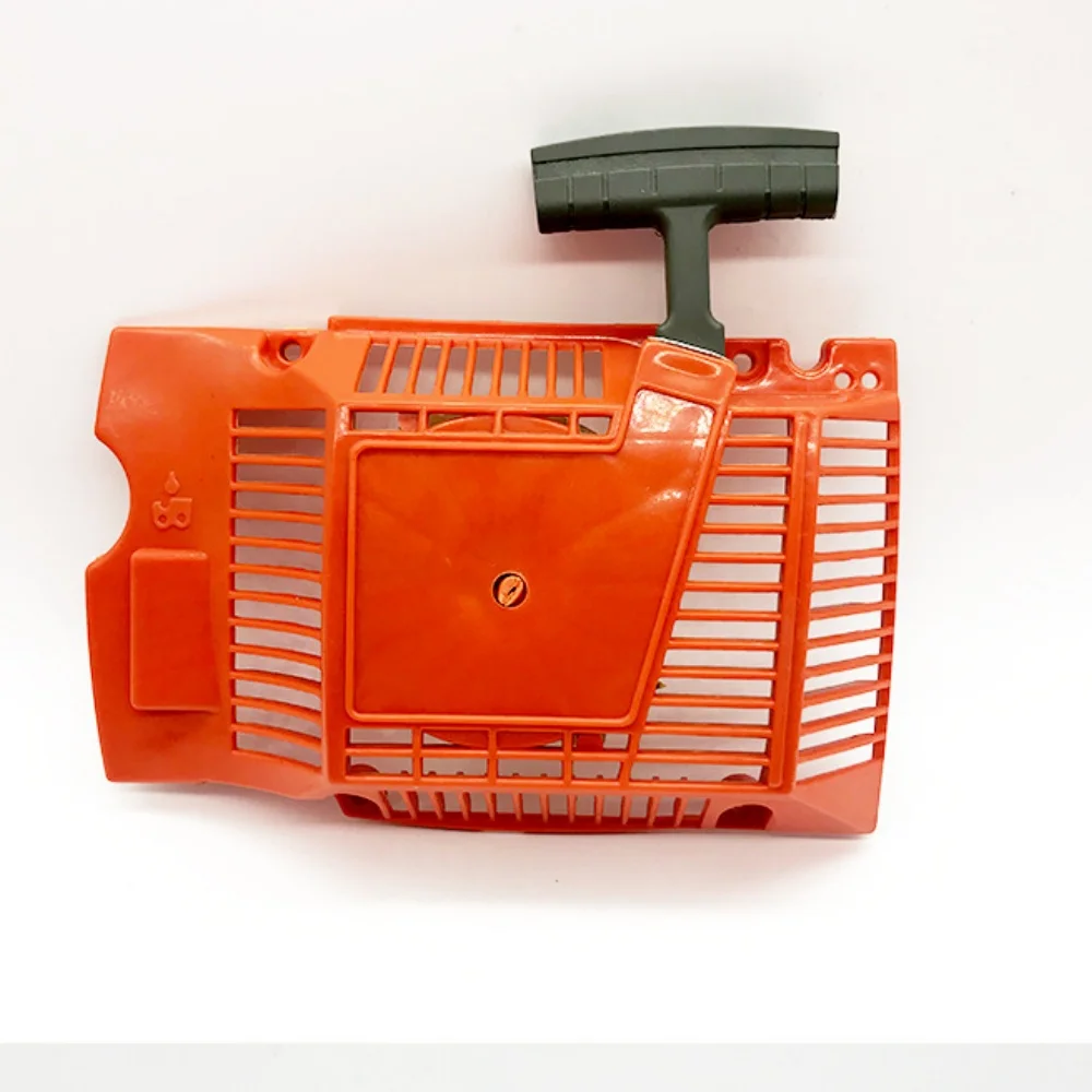 Recoil Pull Starter Assembly For Husqvarna 61 261 262 268 Chainsaw Rewind Pulley Grip Rope Side Cover Replacement Parts