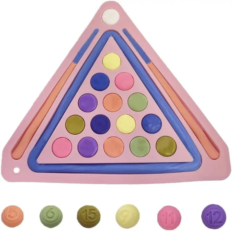 

Billiard Balls Set Silicone Mold Mini Pool Table Triangle Ball Rack Chocolate Molds for Birthday Cake Decoration Accessories