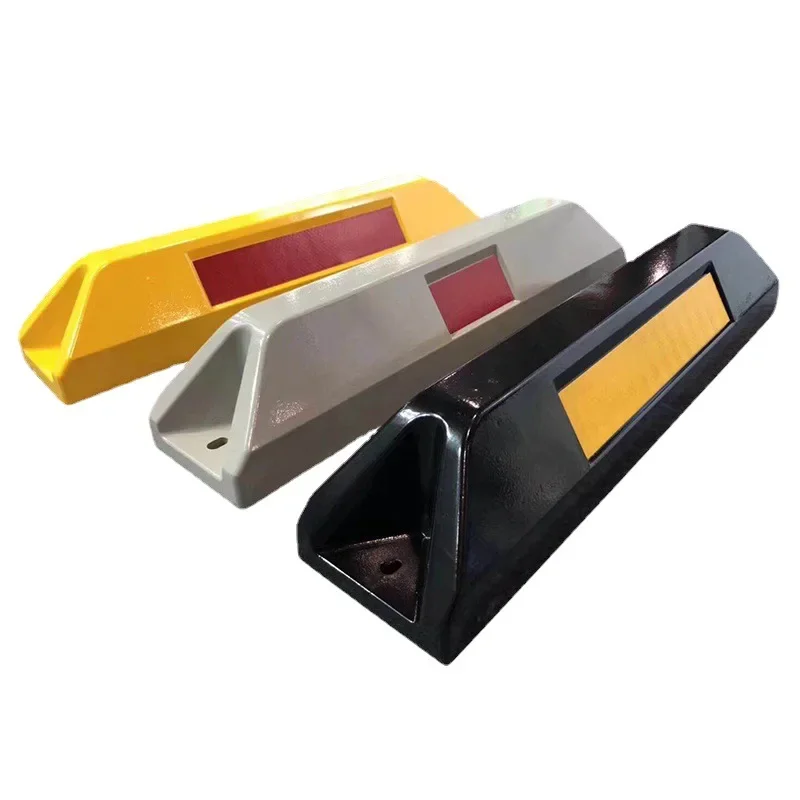 

Compression-resistant car stopper Metal wheel positioner Die-cast aluminum, parking lot stopper Retreat