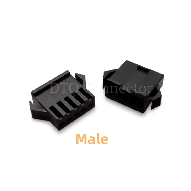 50PCS JST SM Роз'єм Штекер Крок 2,54 мм Жінка Корпус Чоловічий Корпус SM-2P SM-2R JST SM2.54 2/3/4/5/6/7/8 P Pin — zdjęcie 3