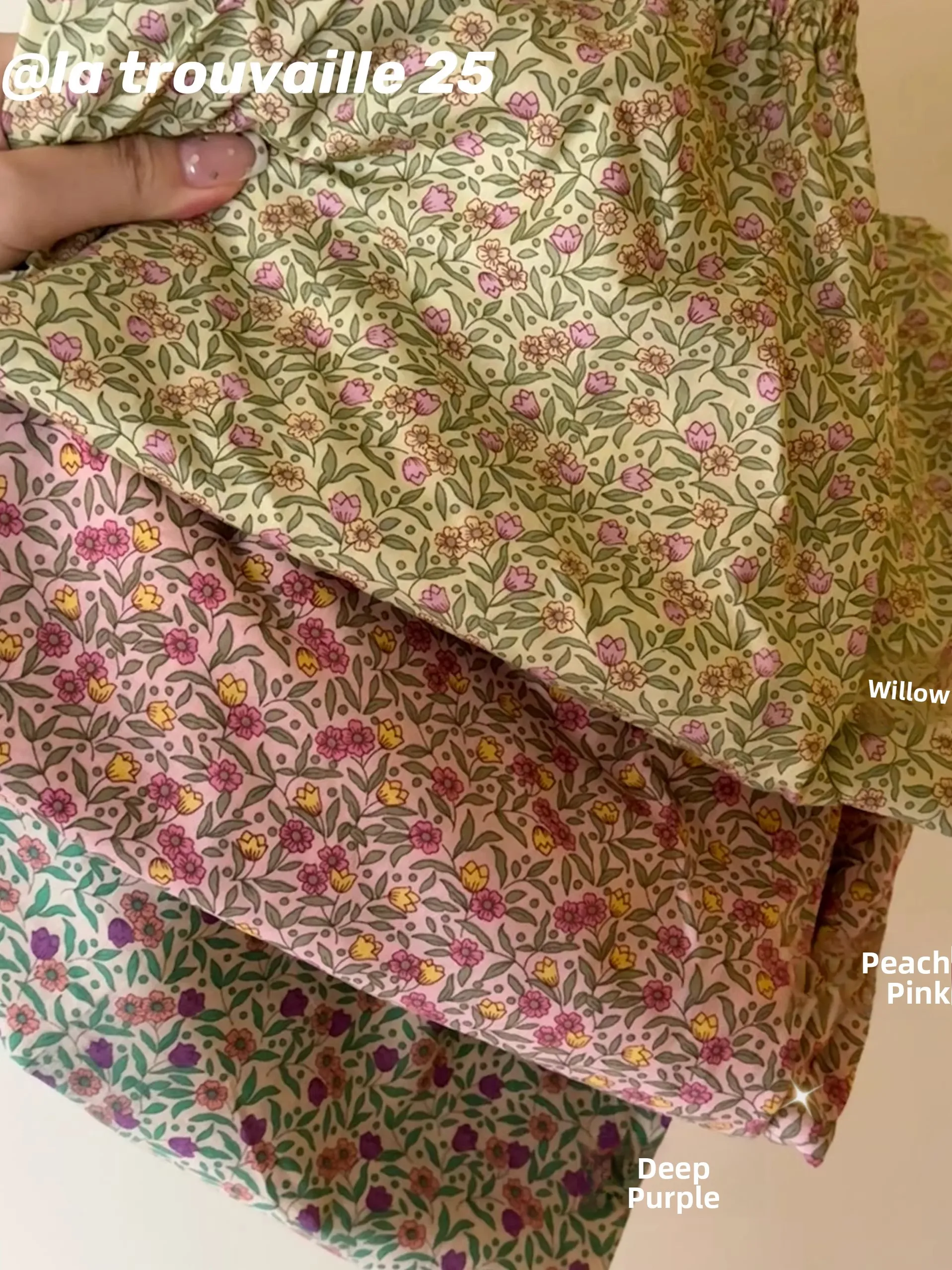 

plus Size Comfortable Floral Print Lazy Pants Women's High Waist Long Home Leisure Pants Summer Thin Polyester Fiber
