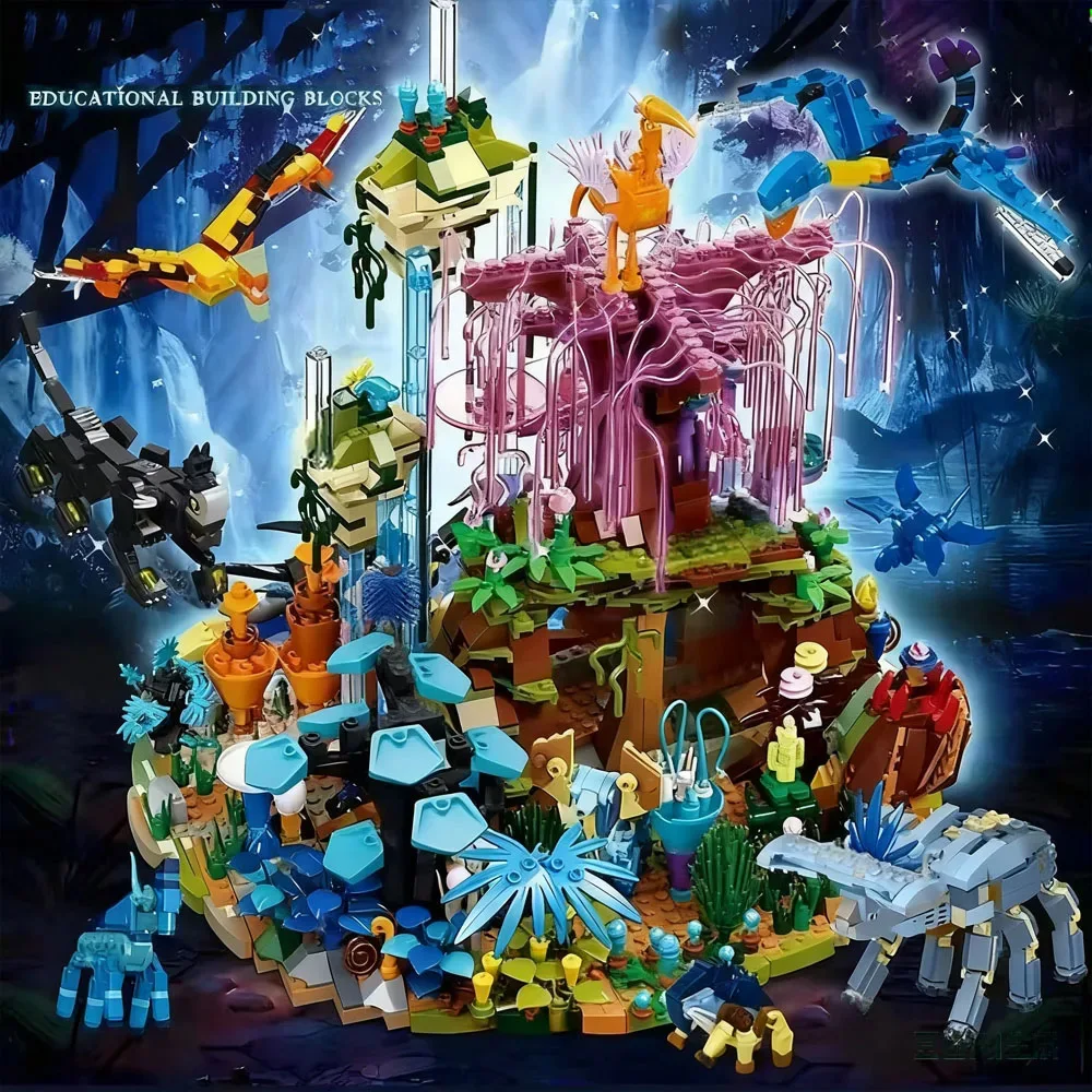 Esperto creativo Il mondo Building Blocks Mattoni Idee Modello mondo animale Giocattoli in mattoni Regalo per adulti Bambini