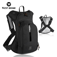 WEST BIKING 10L Ultralight Cycling Backpack Ergonomic Strap MTB Road Bicycle Bag With Water Bag Outdoor Hiking Climbing Bag