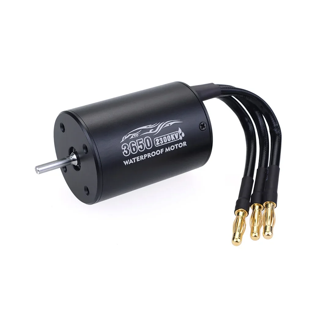SURPASS HOBBY Motor sem escova à prova d'água 3650 2300KV/3100KV/3900KV com combinação ESC 60A para brinquedo de caminhão de carro RC 1/10 1/12