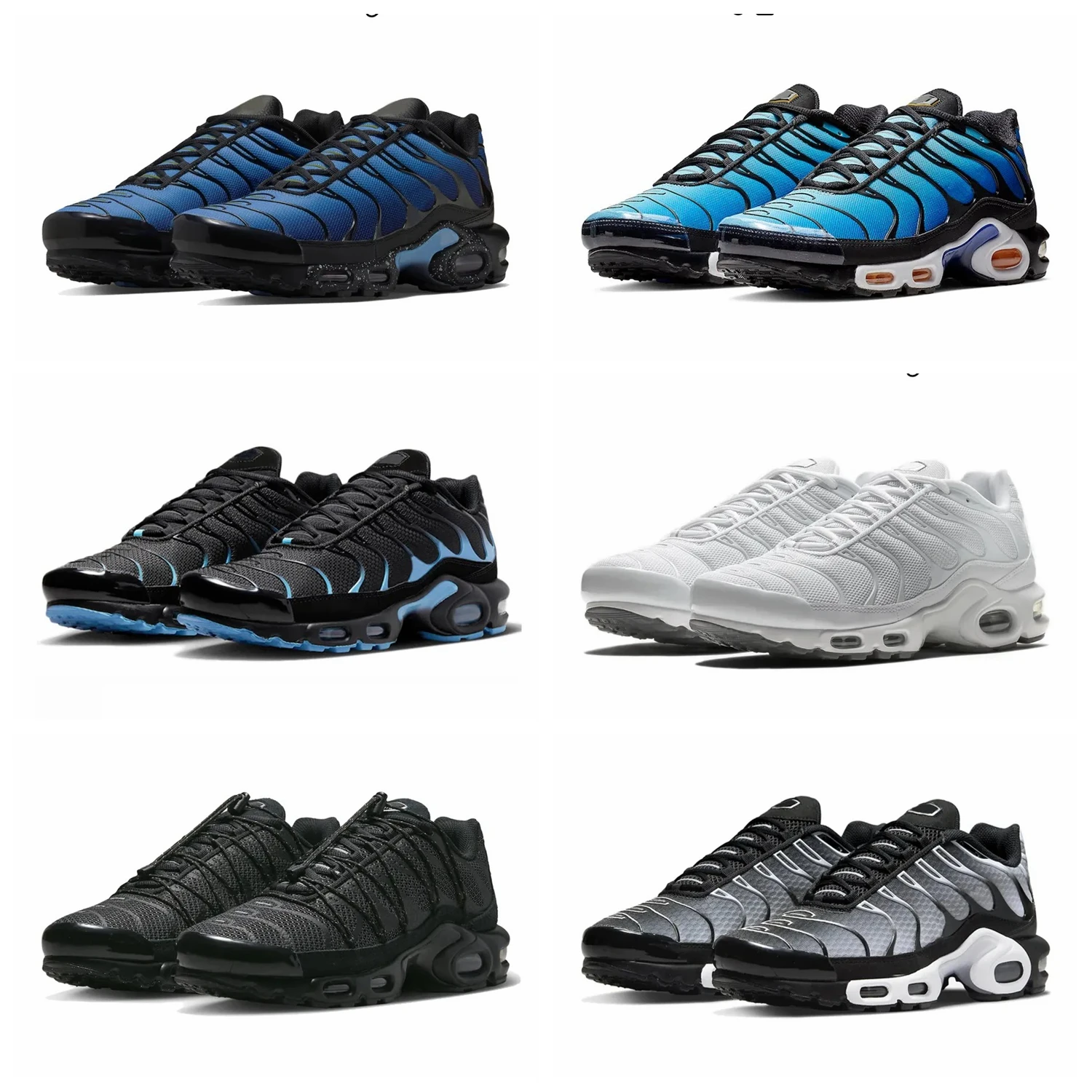 tn 3 terrascape plus zapatillas para correr tns tn3 Marsella Atlanta Berlín Unity utility Triple Black Onyx Stone Mujeres Hombres Zapatillas de deporte