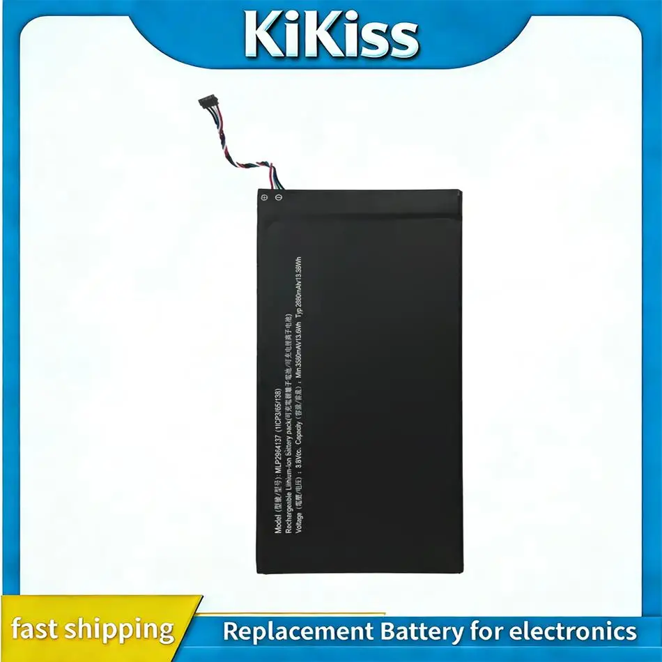 

MLP2964137 для Acer Iconia One 7 B1-730 B1-730HD A1402, 3580 мАч, высокопроизводительная батарея для планшета, премиум-замена